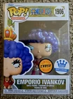 Funko Pop! One Piece Anime Emporio Ivankov #1906 CHASE  Funko Shop Exclusive