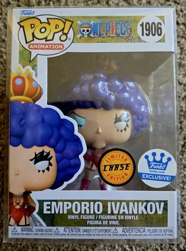 Funko Pop! One Piece Anime Emporio Ivankov #1906 CHASE  Funko Shop Exclusive