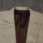 Coppley Loro Piana Linen 55 Sport Coat Mens 42R (fits 42S) Linen Wool Silk 1 Btn