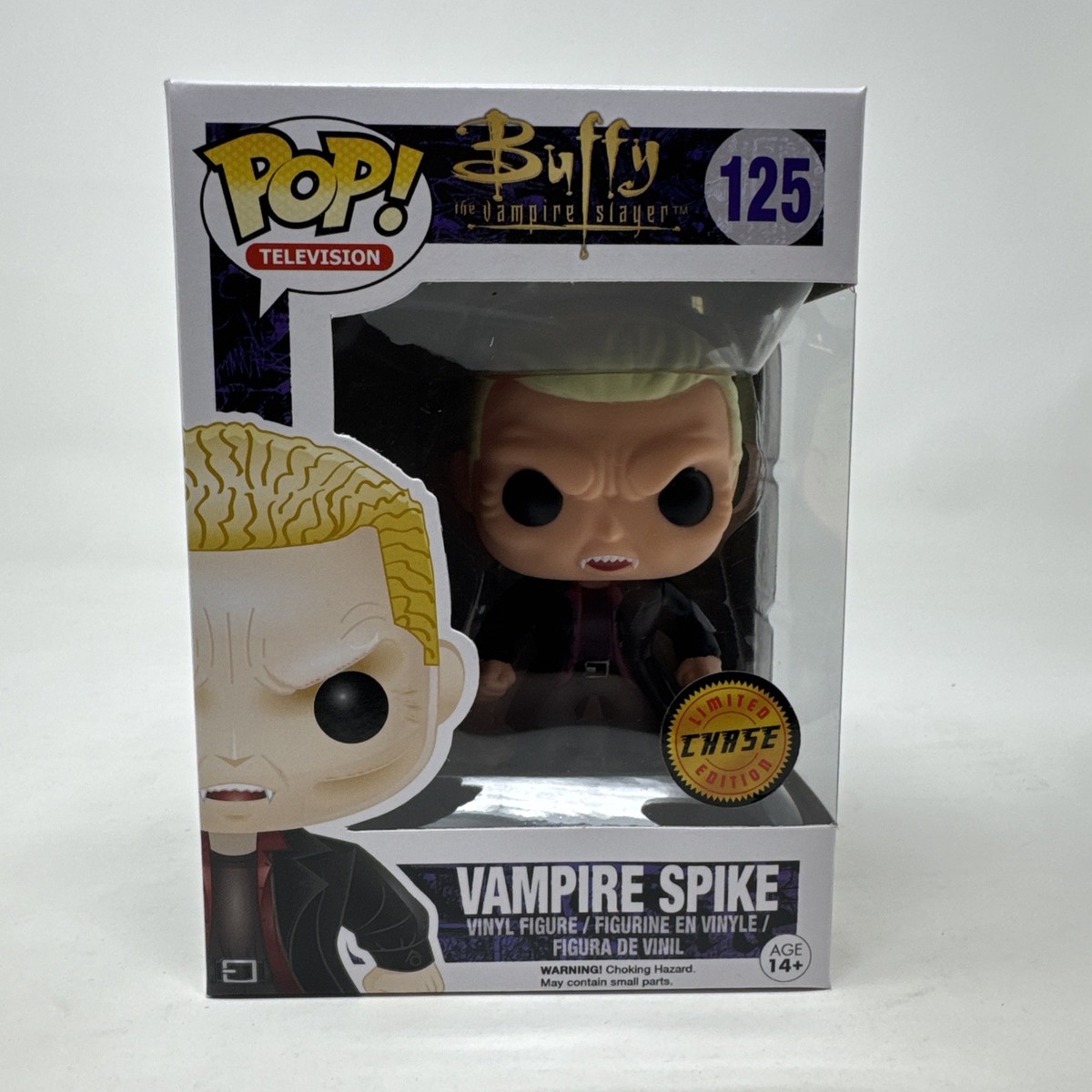 Funko Pop! Buffy the Vampire Slayer - VAMPIRE Spike Chase #125 +