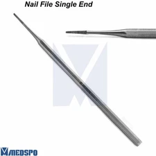 Ingrown Toe Nail File Single End Manicure Pedicure Podiatry Nail Care Tools