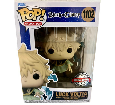 Funko Pop Luck Voltia #1102 Special Edition Black Clover Vinyl Figure Anime NIB