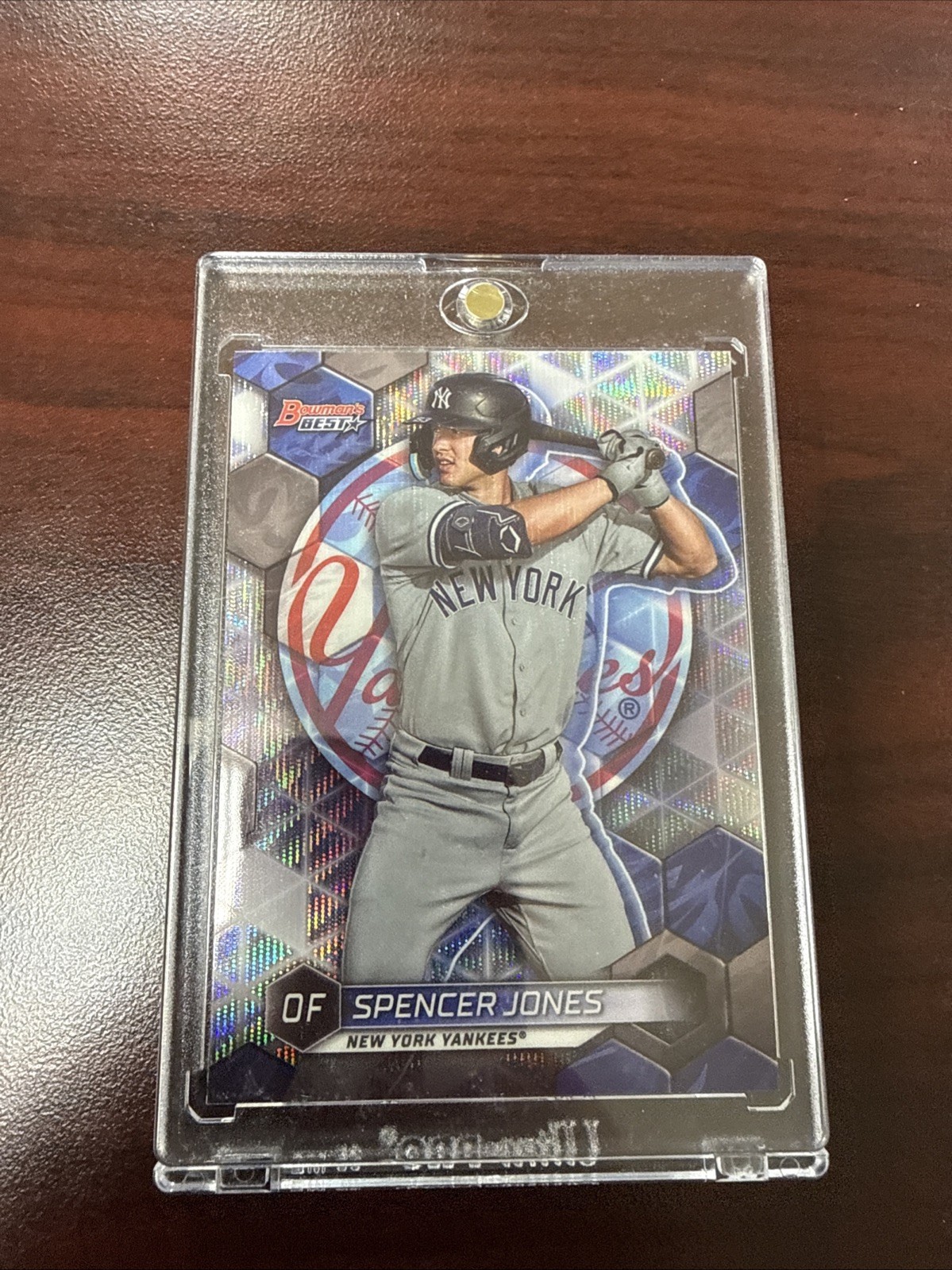 2023 Bowman's Best - Top Prospects Spencer Jones #TP-5 Wave Refractor (RC)