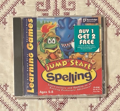 1998- “Hooked On Phonics Chapter Book Set” & “JumpStart Spelling CD-ROM” - Picture 2 of 9