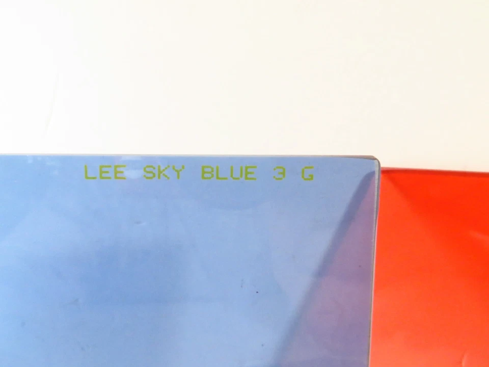 Lee Filters Lee 4x6" SUNSET Filter Set: Sunset Red/Sunset Yellow/Sky Blue 3 G - Image 2 of 4