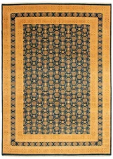 Hand Knotted Area Rug 9'11" x 13'11" Traditional Oriental Wool Carpet