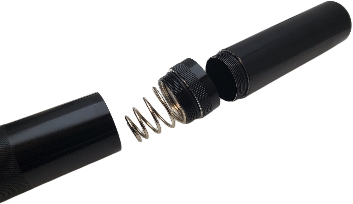 Storage Extension Tube Coupler for MAGLITE - Secure Hidden