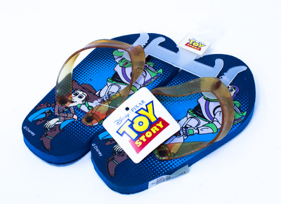 Disney Toy Story Woody and Buzz Lightyear Flip Flops Size 7/8 New With Tags