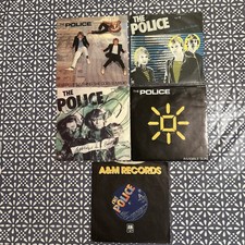 The Police Job Lot, 5x7 Inch Vinyl Singles Records