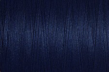 Gutermann 2-Pack Natural Cotton Thread Solids 876 Yards Each - Navy 800C 5322 