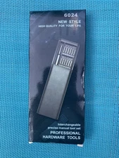 Portable Screwdriver set -  Interchangeable Precise Manual Tool Set #6024