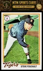 1978 Topps Burger King Detroit Tigers #10 Steve Foucault