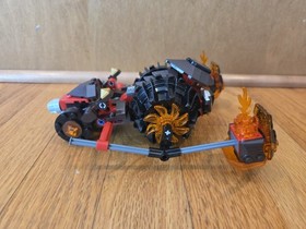 LEGO Nexo Knights: Moltor's Lava Smasher 70313 99% Complete (NO MINIFGS)