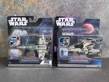 Star Wars Micro Galaxy Squadron 2x RARE  Hera Syndulla X-Wing & Shadow V-Wing