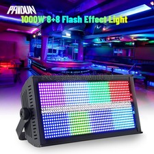 PAIDUN 1000W 960LED RGBW 8+8 Wall Washer Flas...