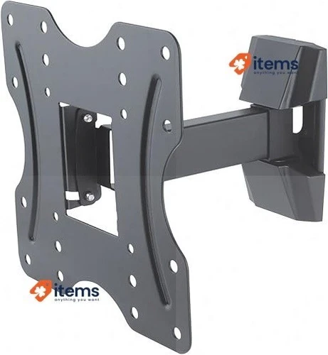 PureMounts FM10-200 Mural TV Support 58-107cm (58.4-107cm) Noir