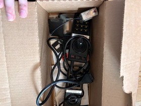 Atari 5200 Game Console w/ Box, 2 Games, Power Supply - untested Powers On Read!