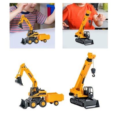 Kinder Technik LKW Bagger Spielzeug Baufahrzeug Schwerlast Spielzeugauto