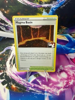 MAGMA BASIN 144/172 PRIZE PACK SERIES CARDS Holo Uncommon Pokemon