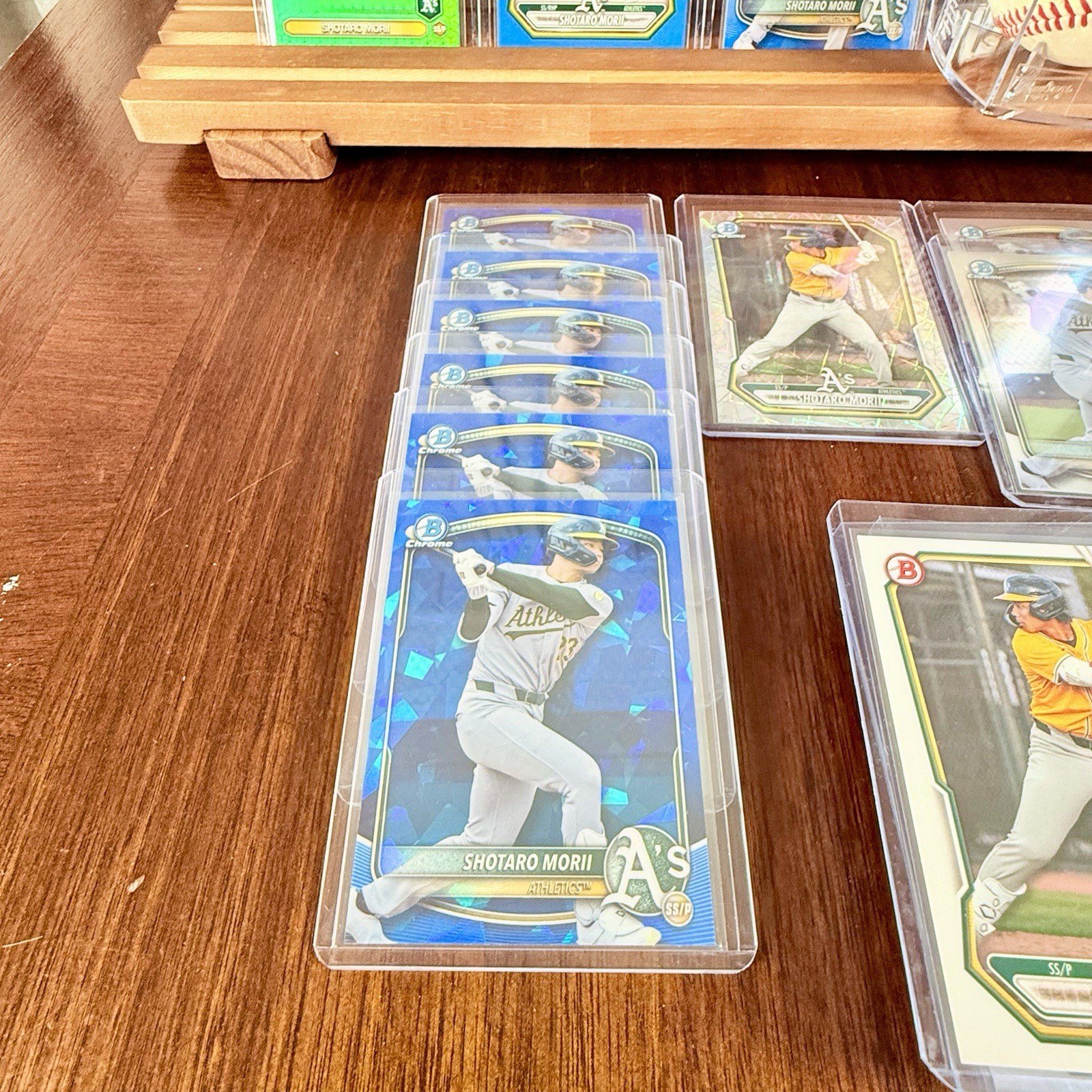 HUGE LOT (115) SHOTARO MORII Auto, Refractor, PSA 10, KANJI, Ball, Next Ohtani view 23