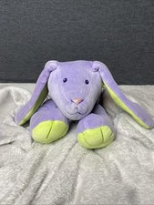 Vintage Mary Meyer Bunny Plush Purple Green L...