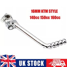16MM KTM STYLE Chrome Pit Dirt Bike Kickstart Lever 140cc 150cc 160cc Pitbike