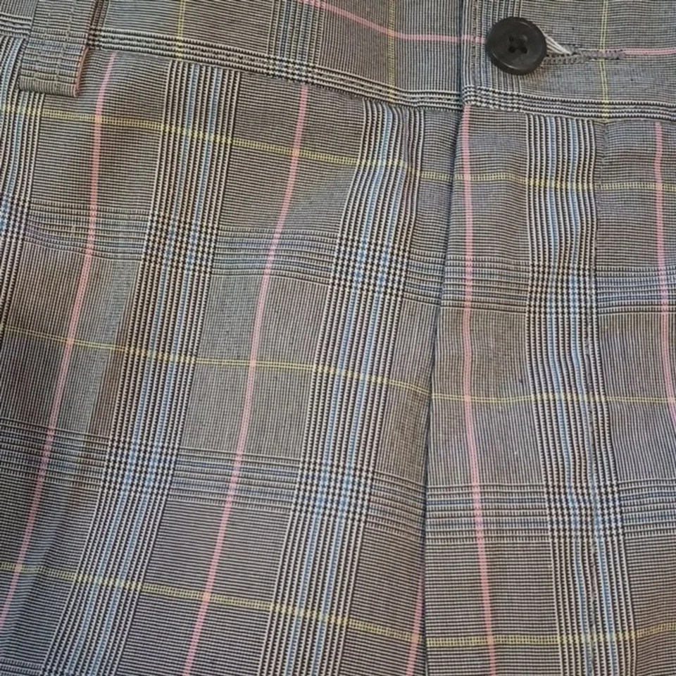 Мужские серые розовые синие шорты в клетку Cutter & Buck 34 - Изображение 2 из 4
