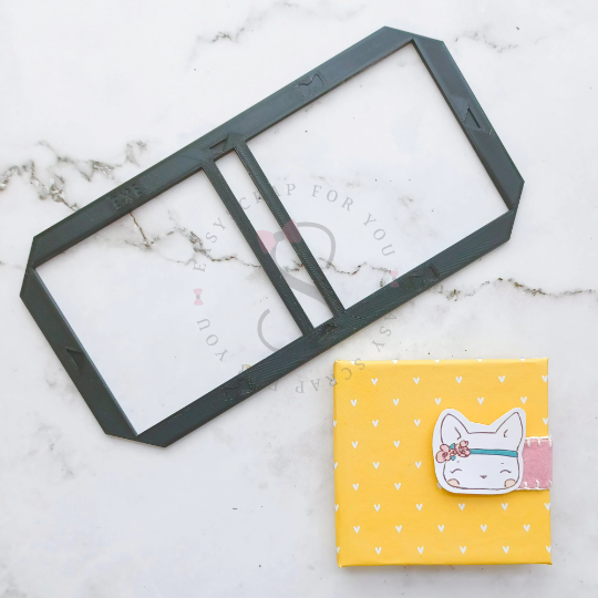 Sticky note template stencil for mini notes binding creator-image