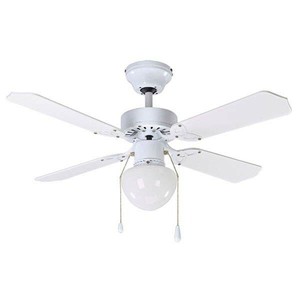 Canarm Cf15636411s White Galaxy Single Light 4 Blade Hanging