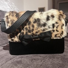 Blumarine faux fur bag