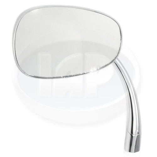 LEFT OUTER DOOR MIRROR CHROME PEAR SHAPED VOLKSWAGEN T1 BUG BEETLE 1949-1967