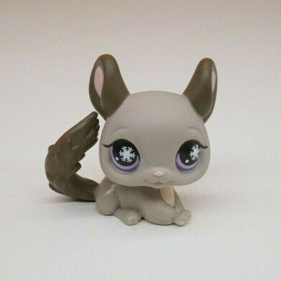 Figurine Littlest Pet Shop Chinchilla 687 - Marque Hasbro - Occasion - Collection Animaux Sauvages