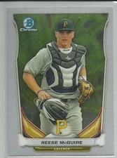 Reese McGuire Pittsburgh 2014 Bowman Chrome Draft Top Prospect