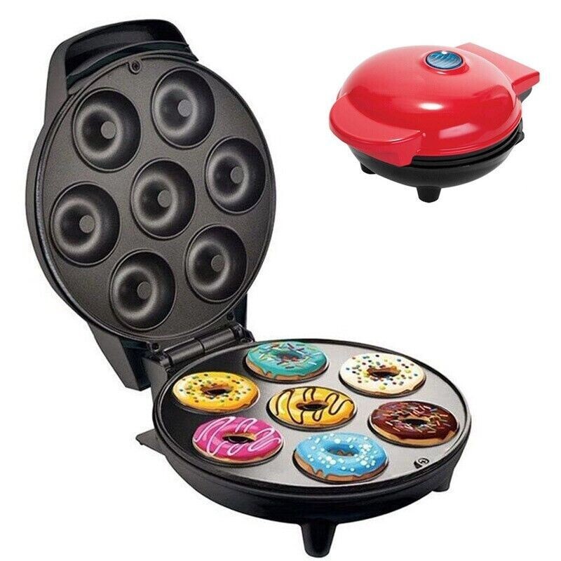Macchina per Mini Ciambelle Elettrica Antiaderente | Piastra per Donuts