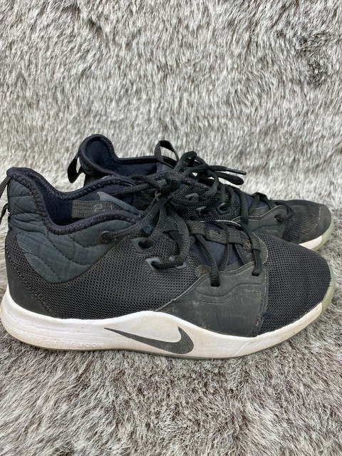 paul george 3 black and white