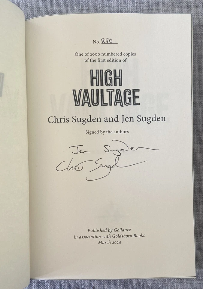 High Vaultage Chris And Jen Sugden Double SIGNED & NUMBERED Exclusive Goldsboro - Image 4 of 4