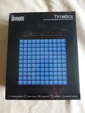 Divoom Timebox Bluetooth Sealed Box Speaker Alarm Sleep Aid NEW Pixel Art