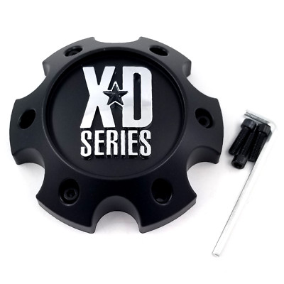 KMC XD Series Satin Black 6x135 Bolt-On XD829 Center Cap 1079L140SBGB-H34
