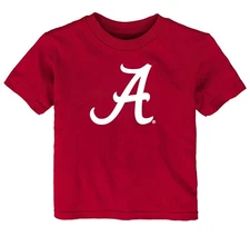 Future Tailgater Alabama Crimson Tide LOGO Baby/Toddler TShirt