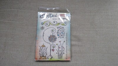 PaperArtsy Eclectica EDY07 7er Set Moosgummistempel - Brandneu Versiegelt