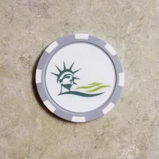 Liberty National Golf Club - Poker Chip Golf Ball Marker