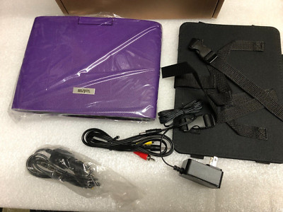 SUNPIN PDVD969 Portable 9'' DVD Player Purple NEW!