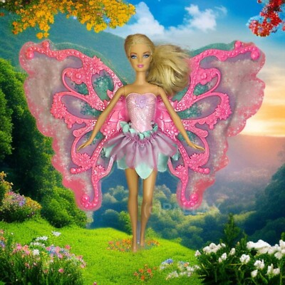 BARBIE W4469 FLOWER `N FLUTTER FAIRY /  MATTEL 2011