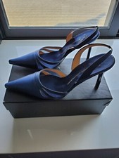 NIB Guiseppe Zanotti Couture Satin Evening Shoes Size 40