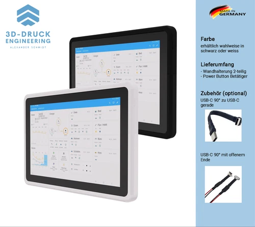 Wandhalterung Amazon Fire HD 10 Tablet Halter Wallmount Smart Home Assistant