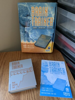 Pocket Size Brain Trainer Tool Sega Toys Stimulate & Enhance Your Mental Power