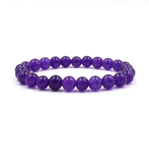 Men's Women Lava Tiger Eye Stone Lion Buddha Beaded Elastic Bracelet Bangle - Picture 21 of 52