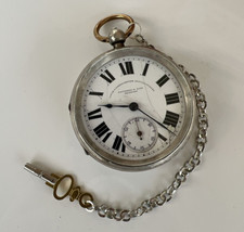Fusee Taschenuhr Watch Chronometre manufactures Fattorini Sons Bradford Spz5