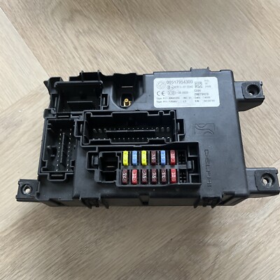  (06-11) FIAT GRANDE PUNTO FUSE BOX CONTROL UNIT 1.2 PETROL 00517954300