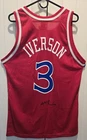 Allen Iverson Autographed Signed Sixers #3 Basketball Jersey NBA HOF JSA Cert